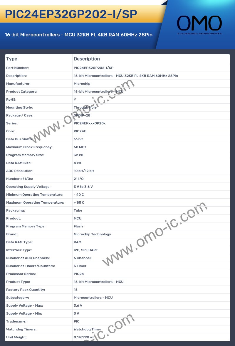 PIC24EP32GP202-I/SP