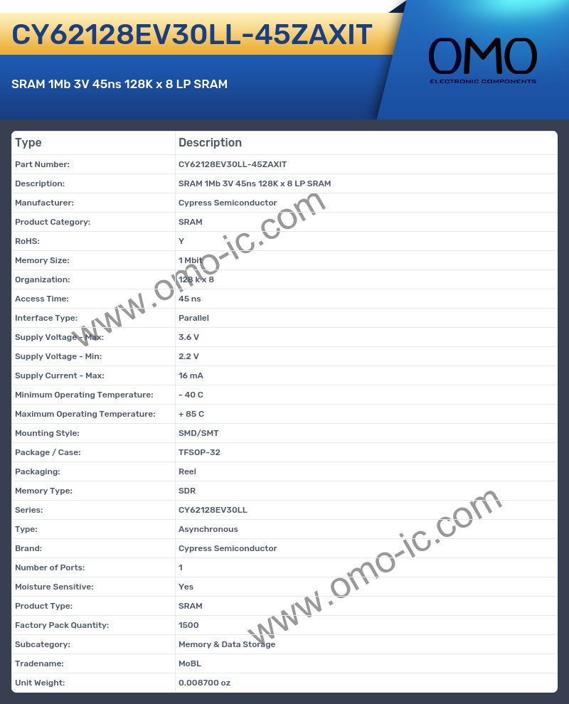 CY62128EV30LL-45ZAXIT