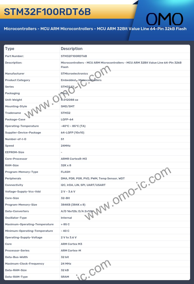 STM32F100RDT6B