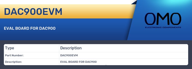 DAC900EVM