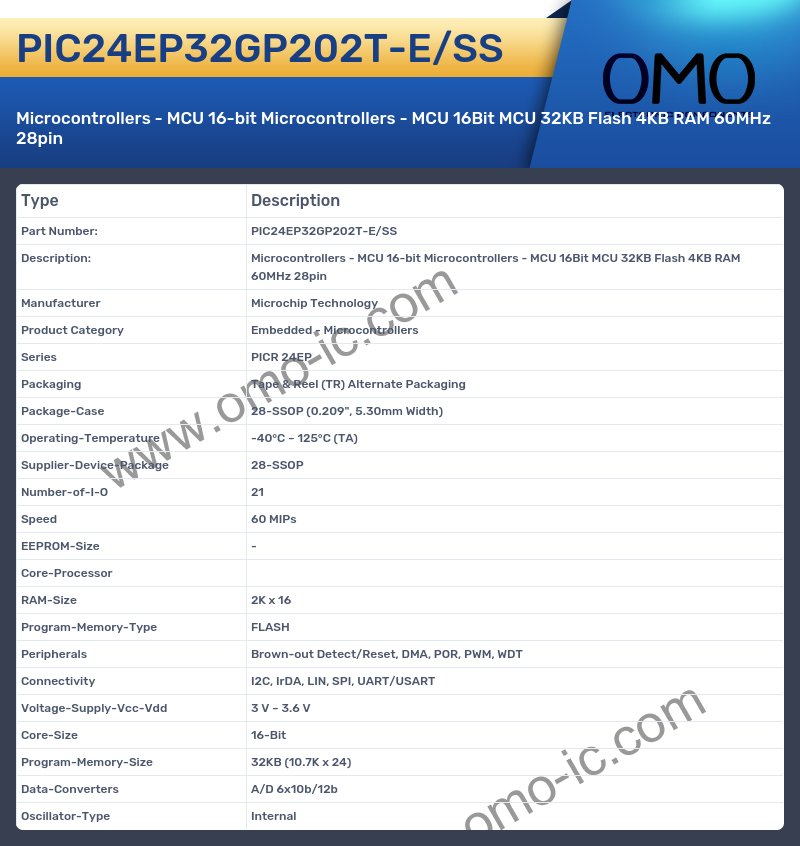 PIC24EP32GP202T-E/SS