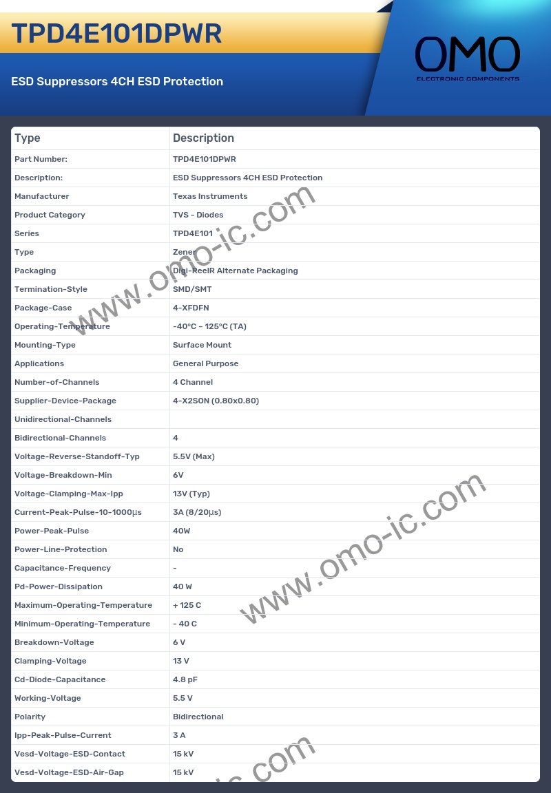 TPD4E101DPWR