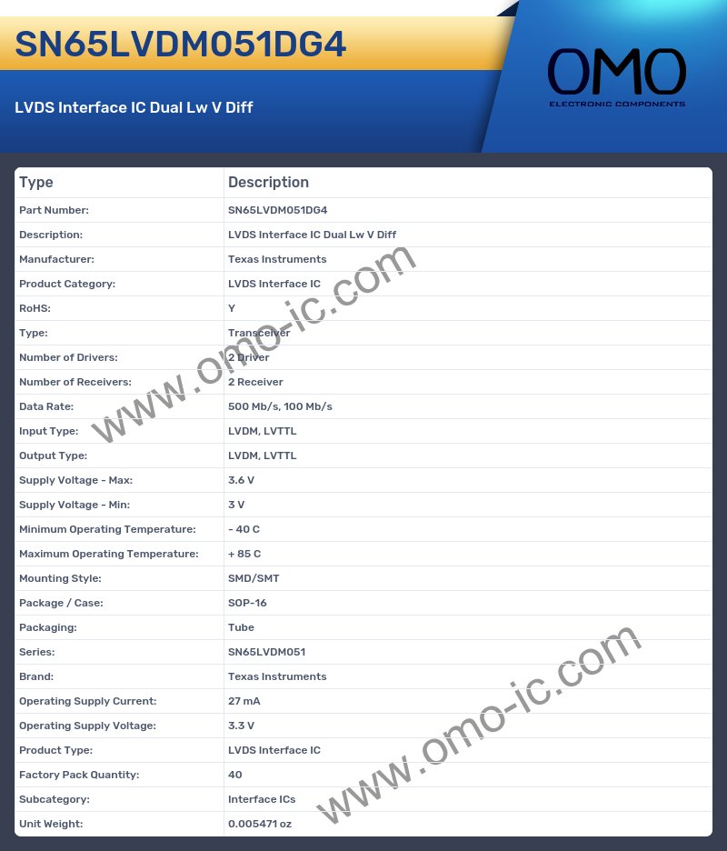 SN65LVDM051DG4
