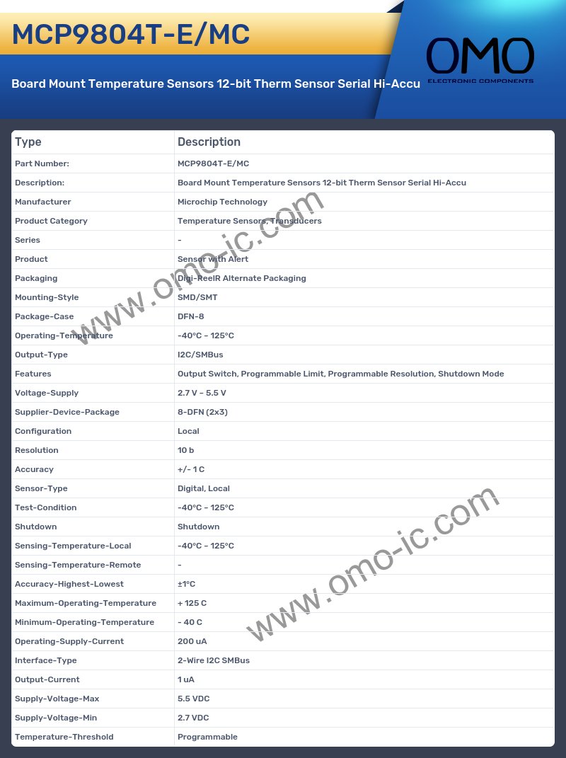 MCP9804T-E/MC