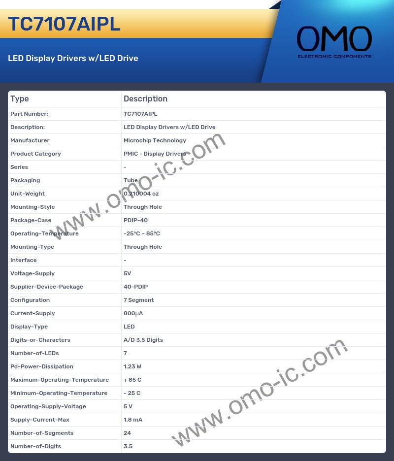 TC7107AIPL