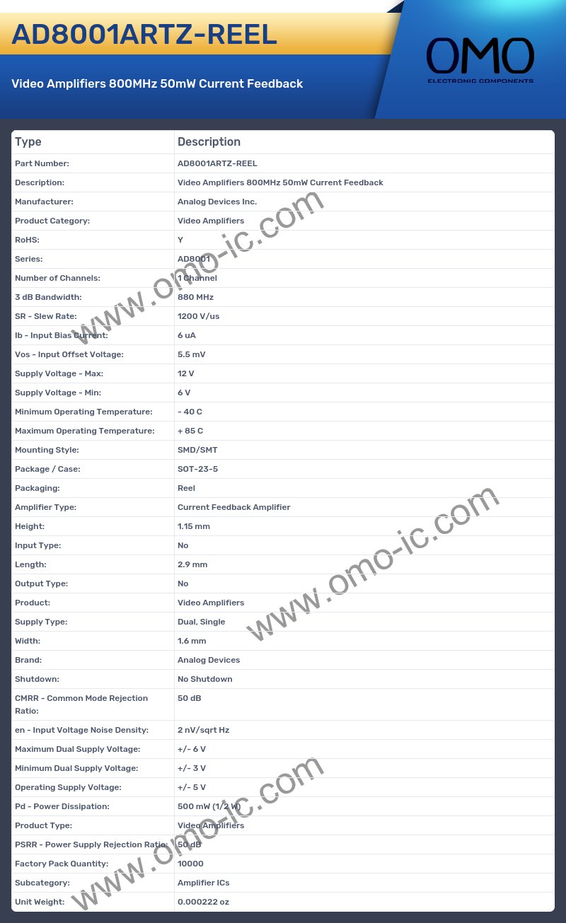AD8001ARTZ-REEL