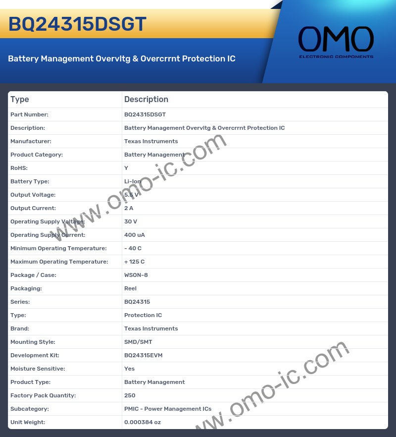 BQ24315DSGT