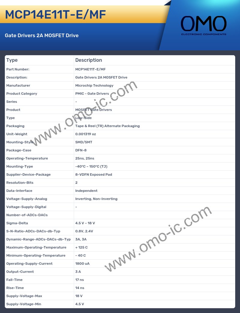 MCP14E11T-E/MF