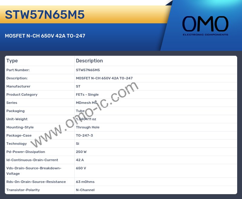 STW57N65M5