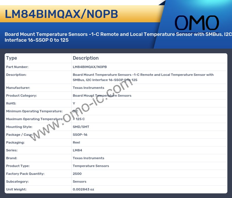 LM84BIMQAX/NOPB