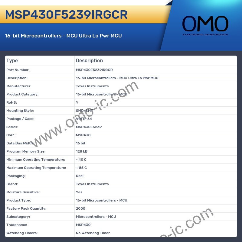 MSP430F5239IRGCR
