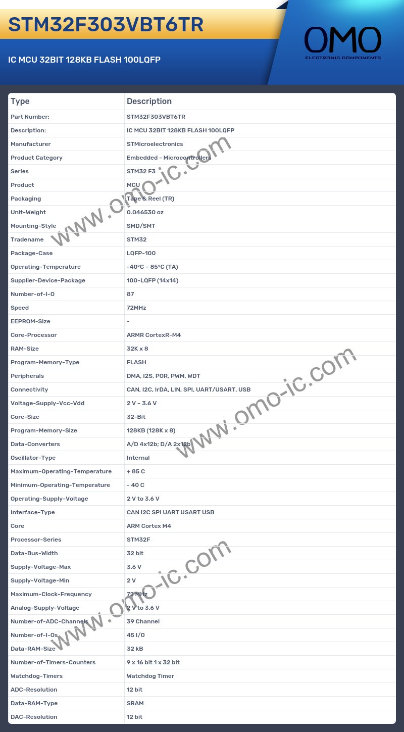 STM32F303VBT6TR