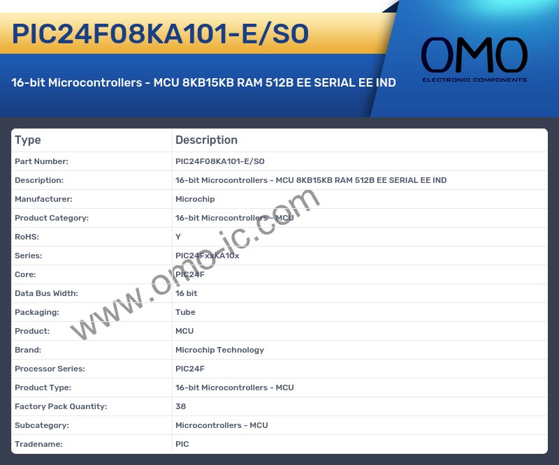 PIC24F08KA101-E/SO