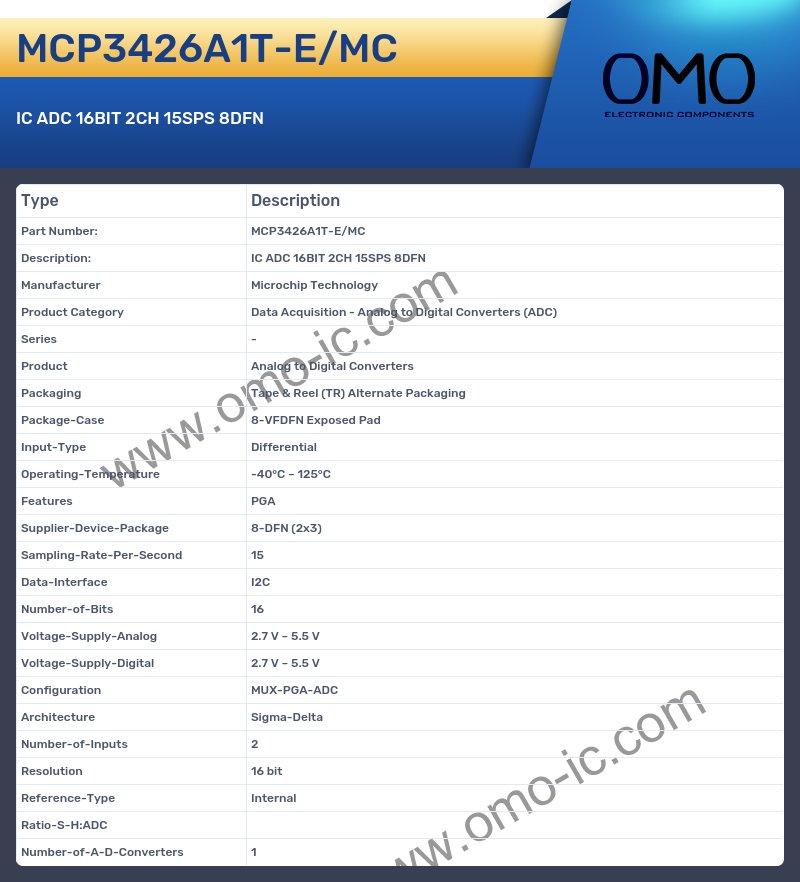 MCP3426A1T-E/MC