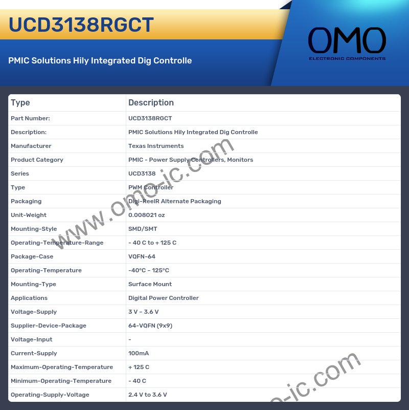UCD3138RGCT