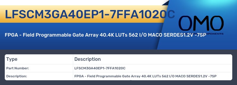 LFSCM3GA40EP1-7FFA1020C