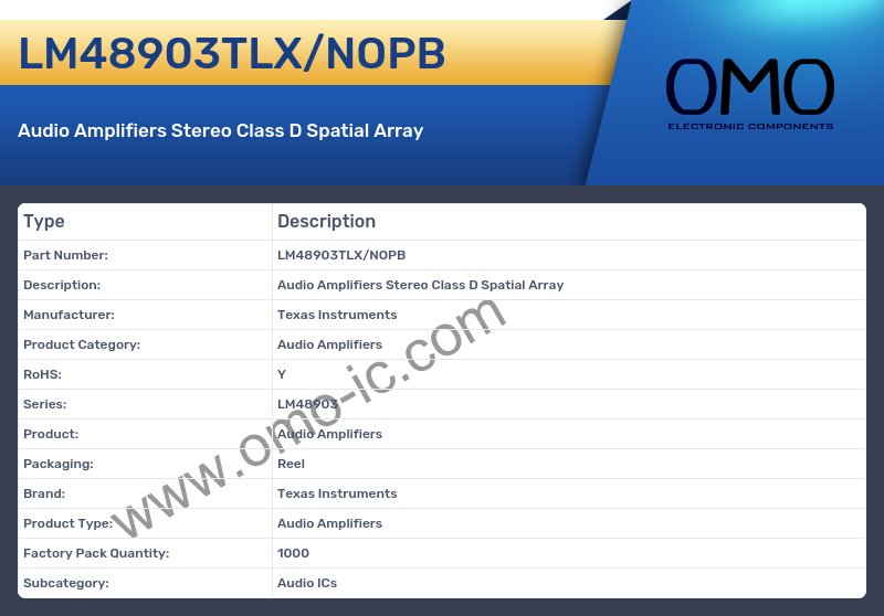 LM48903TLX/NOPB