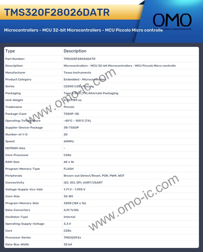 TMS320F28026DATR