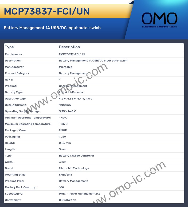 MCP73837-FCI/UN