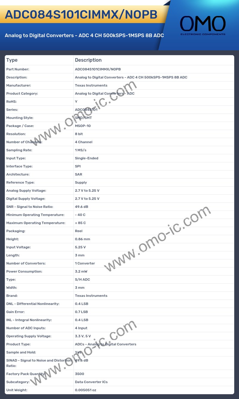 ADC084S101CIMMX/NOPB