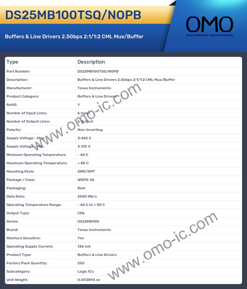 DS25MB100TSQ/NOPB