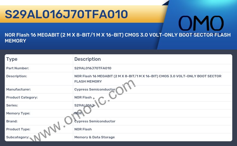 S29AL016J70TFA010