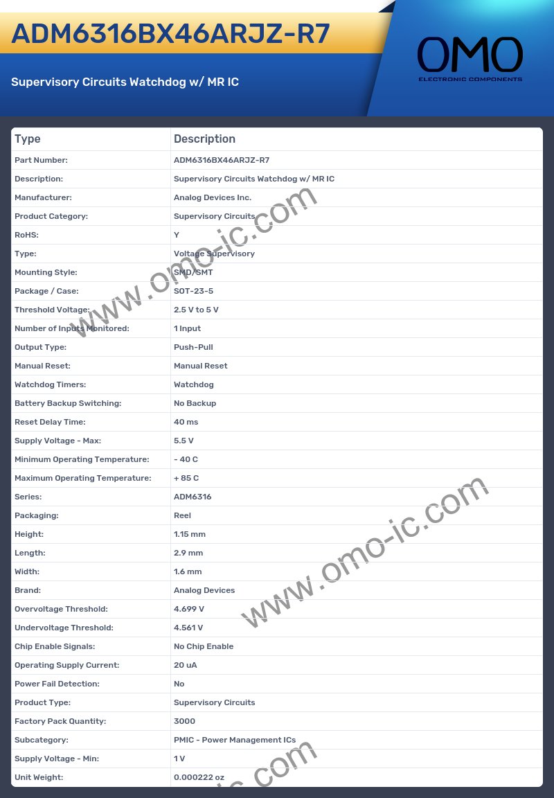 ADM6316BX46ARJZ-R7
