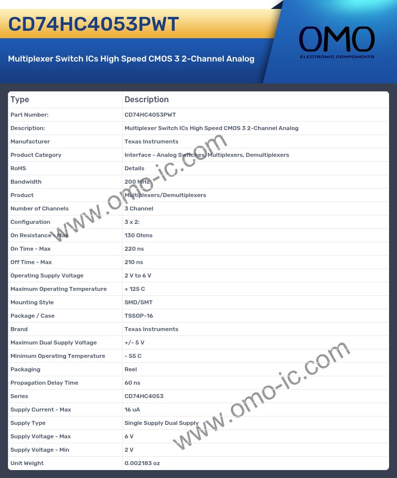 CD74HC4053PWT