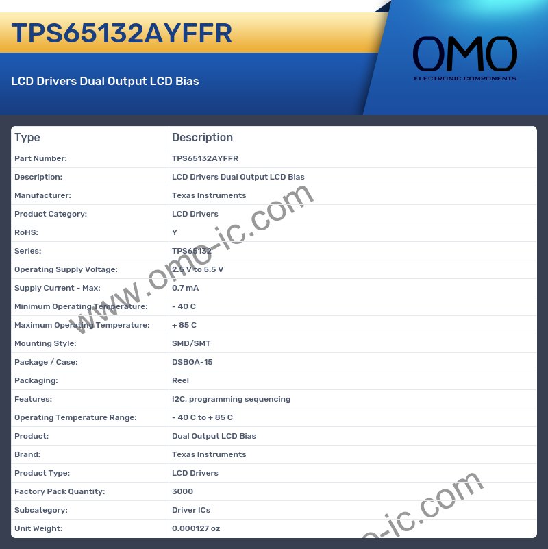 TPS65132AYFFR