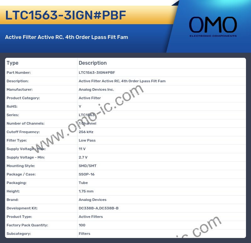LTC1563-3IGN#PBF