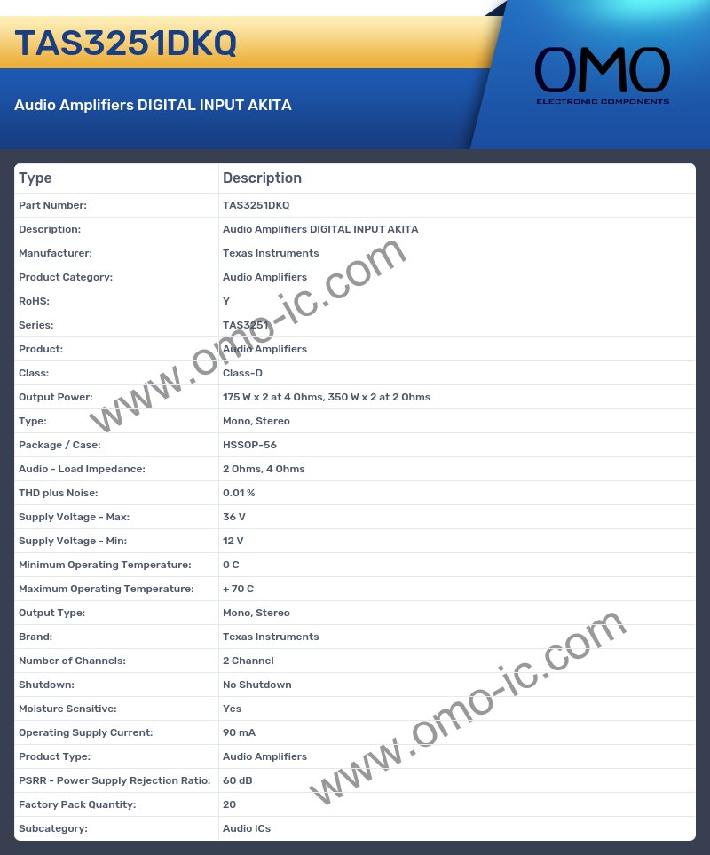 TAS3251DKQ