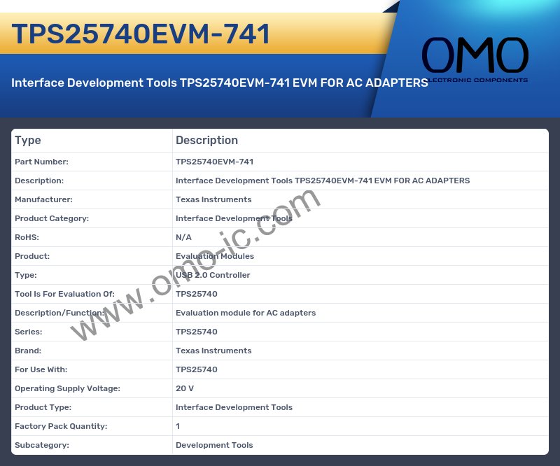 TPS25740EVM-741