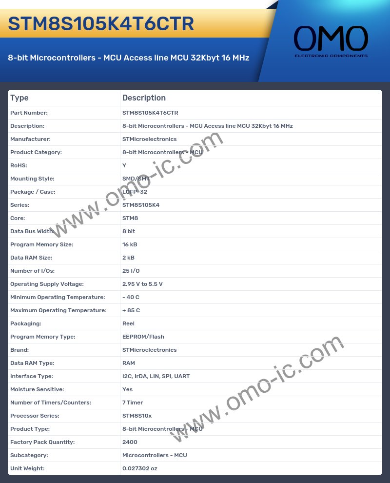 STM8S105K4T6CTR