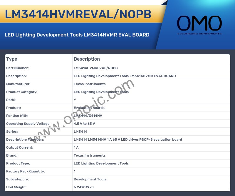 LM3414HVMREVAL/NOPB