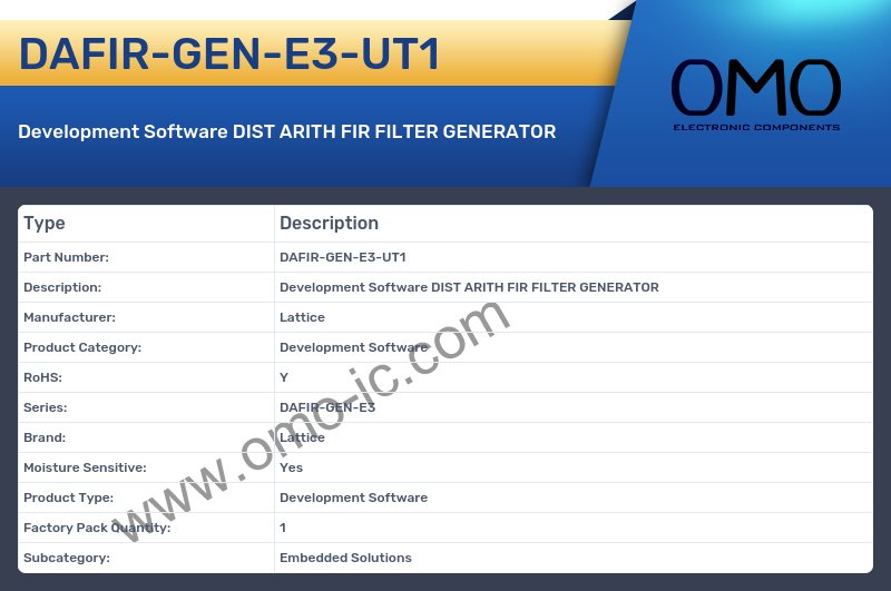 DAFIR-GEN-E3-UT1