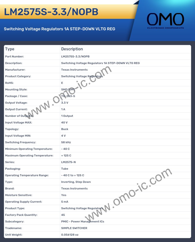 LM2575S-3.3/NOPB