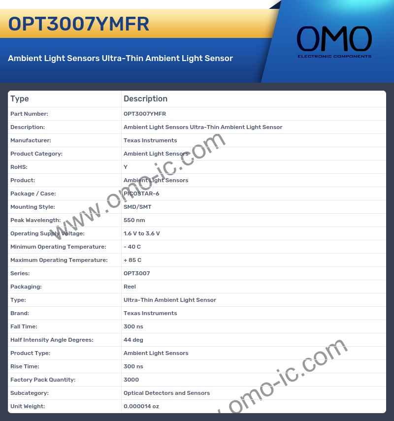 OPT3007YMFR