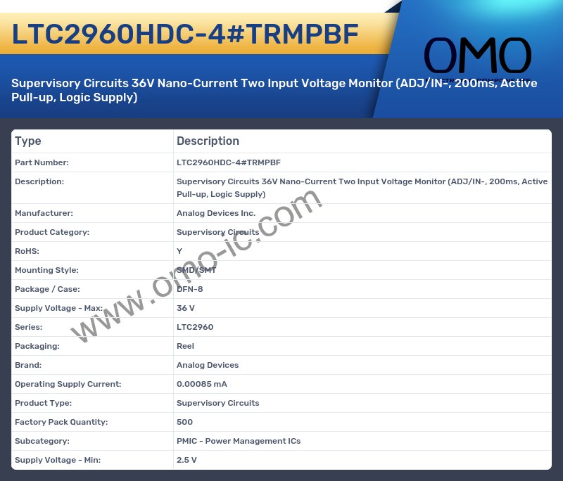 LTC2960HDC-4#TRMPBF