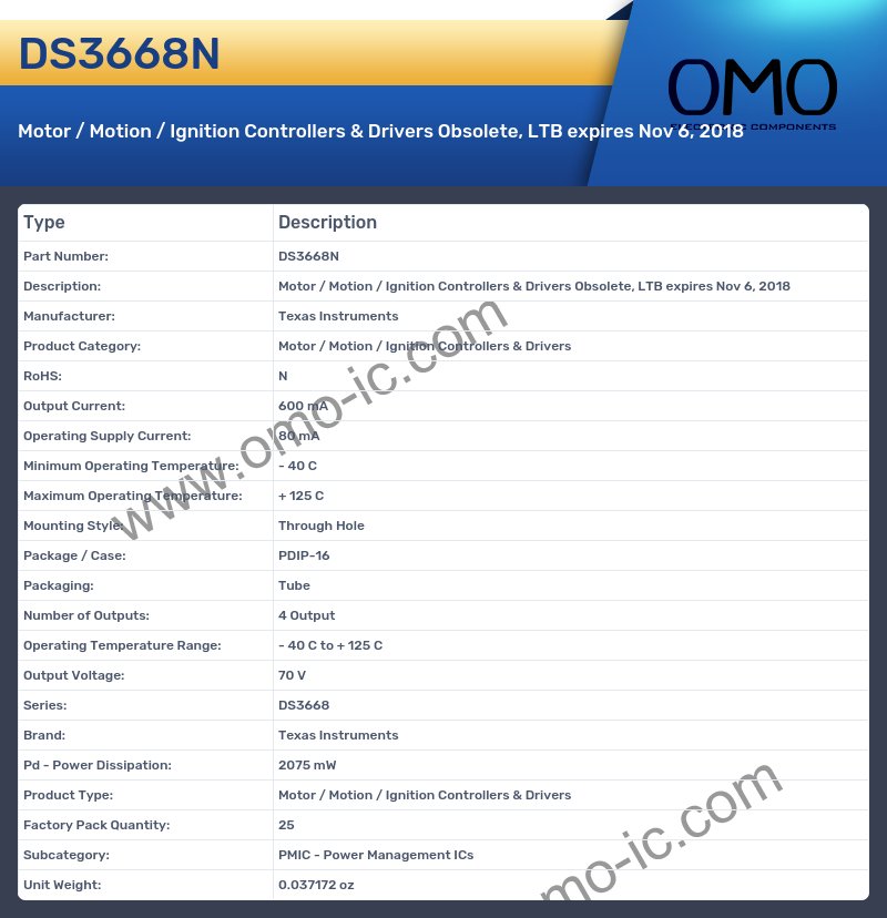 DS3668N