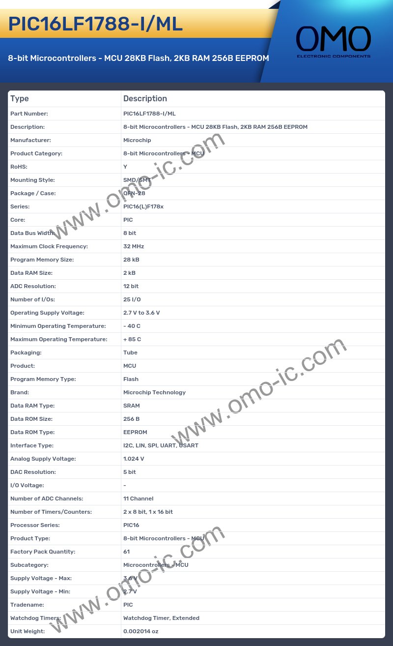 PIC16LF1788-I/ML