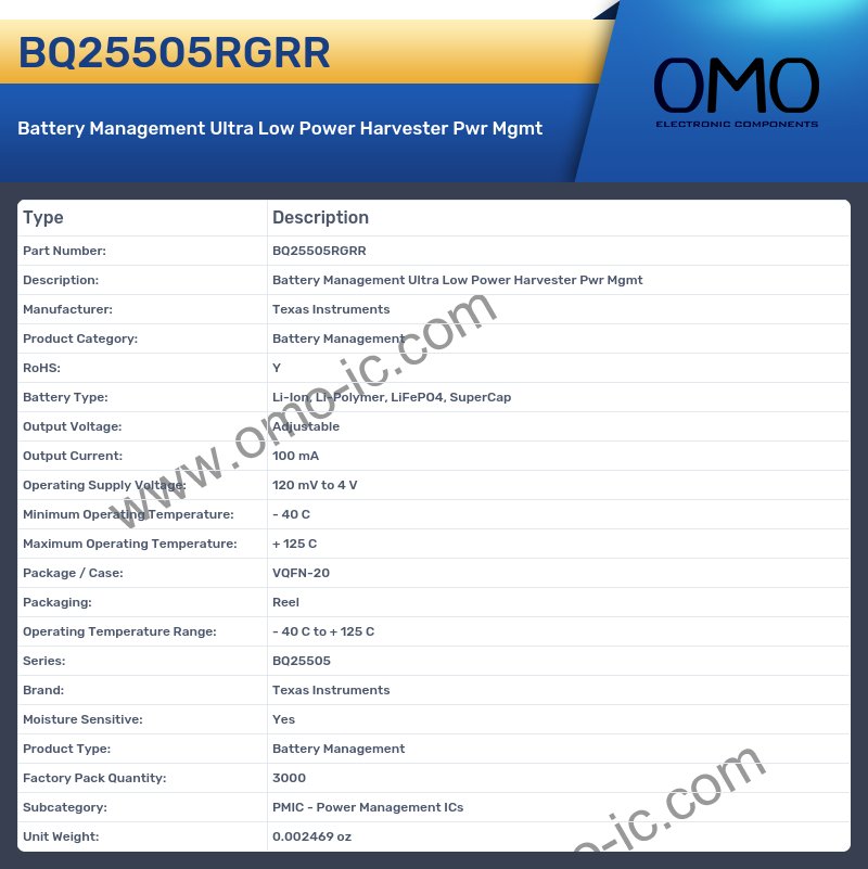 BQ25505RGRR