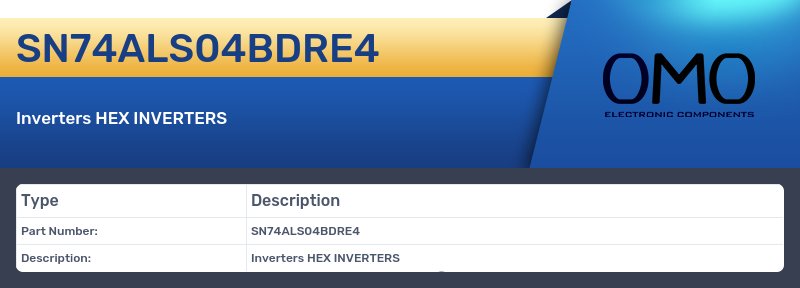 SN74ALS04BDRE4