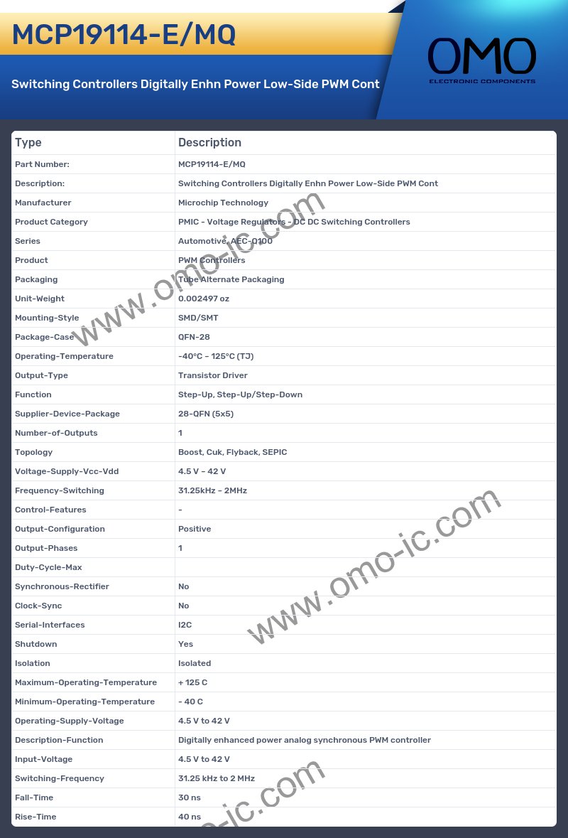 MCP19114-E/MQ