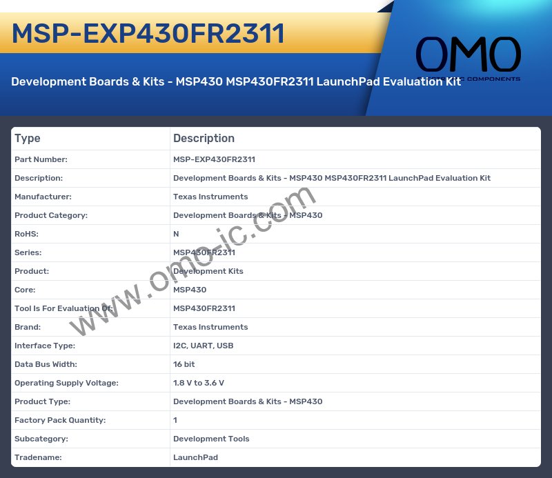 MSP-EXP430FR2311