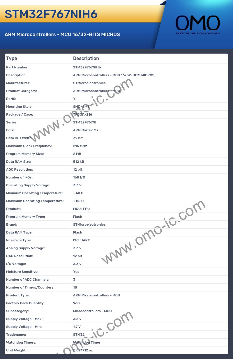 STM32F767NIH6