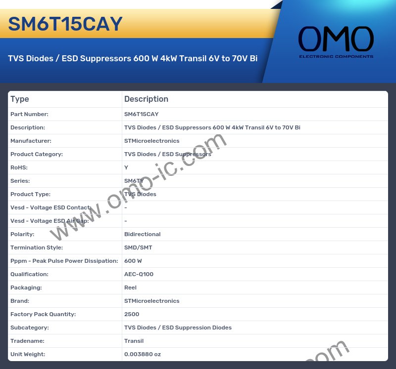 SM6T15CAY