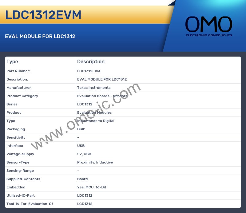 LDC1312EVM