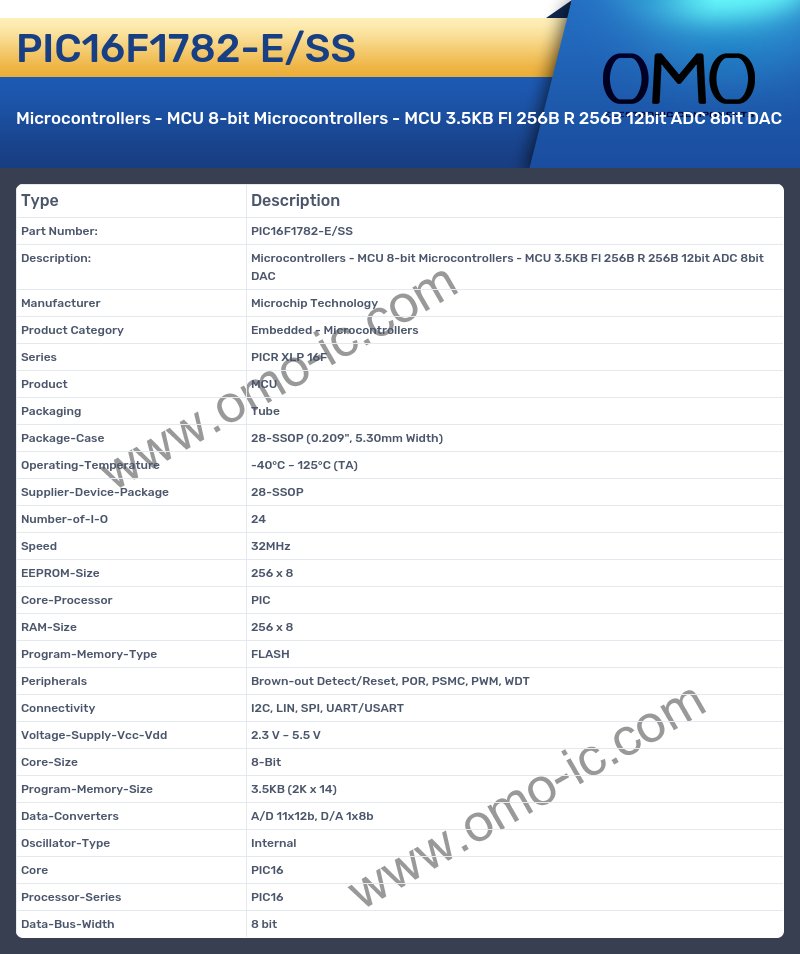 PIC16F1782-E/SS