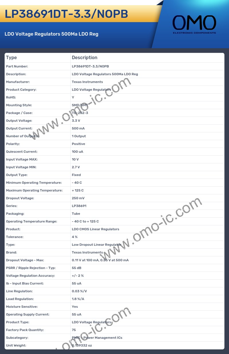 LP38691DT-3.3/NOPB