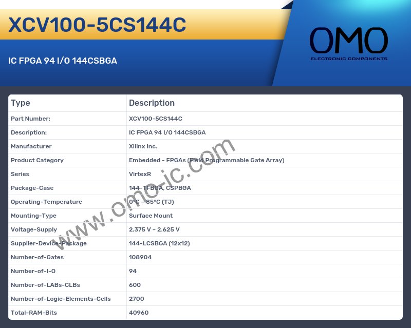 XCV100-5CS144C